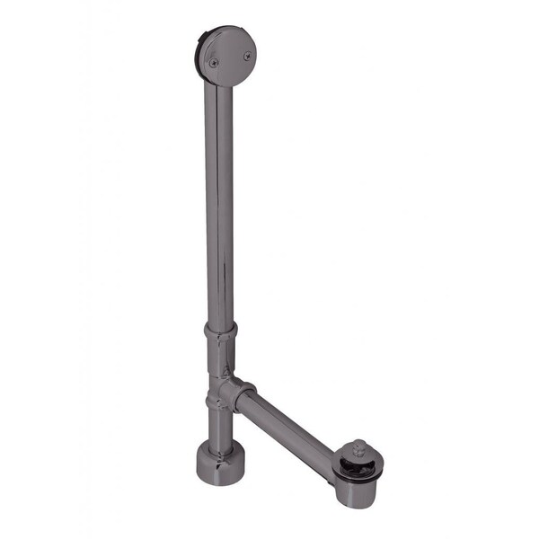 Westbrass Twist & Close Bath Waste, 22" Make-Up, 17 Ga. Tubing in Oil Rubbed Bronze D3221K-12 - main